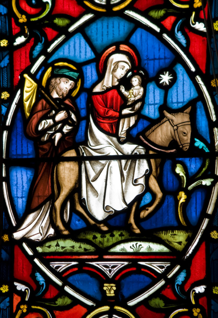 Copyright: “The Flight Into Egypt.” ©2010 Fr Lawrence Lew, O.P. (via Flickr). Licensed under Creative Commons.