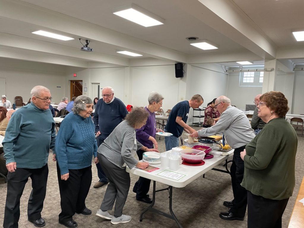 March 2023 Fellowship meal
