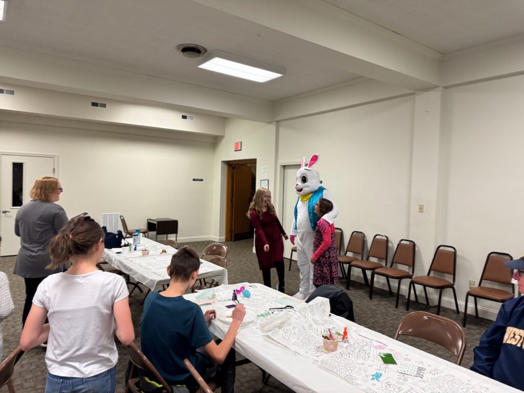 Picture from April's Easter Bunny Breakfast Buffett