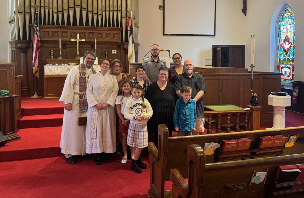 Picture after receiving our October baptisms and reception of new members.